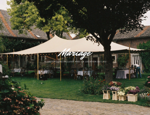 Mariage en Belgique: 10 prestations incluses avec la location du lieu à La Ferme des Capucines